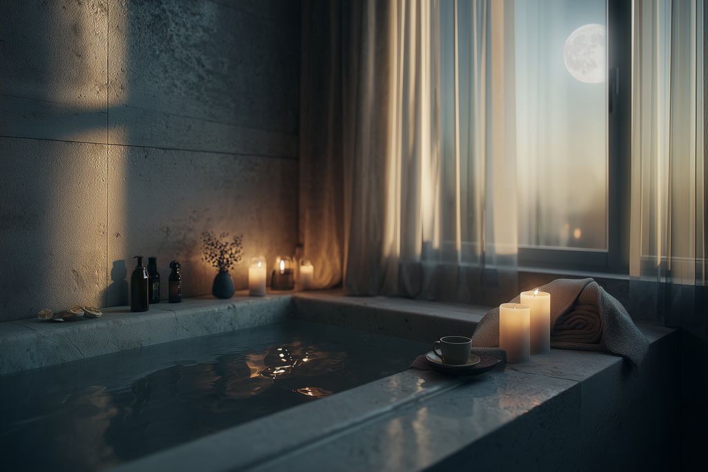 rituali di benessere - bagno lunare