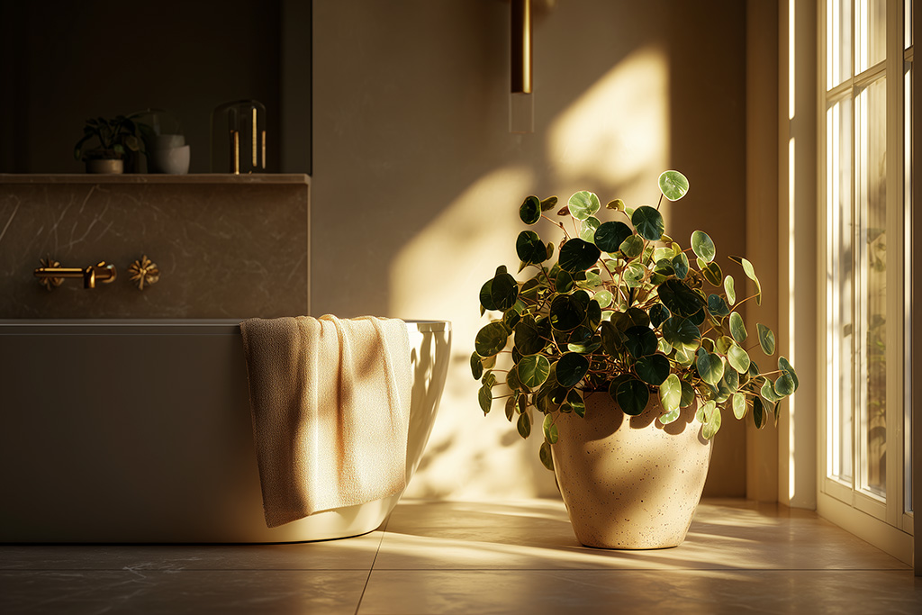 Pilea in casa